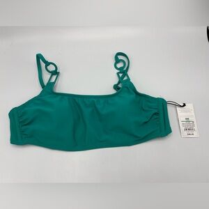 Target Teal Bikini Top
